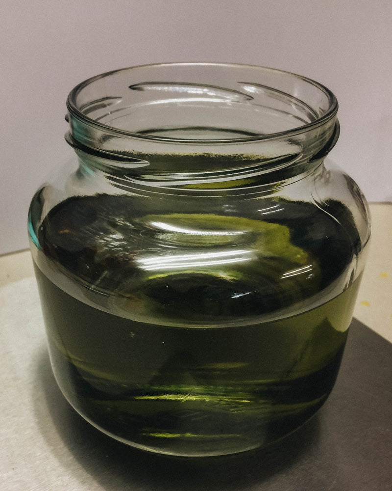 Marbee-all-natural-leather-balm-herstellung-8_Olievenoel-und-Murmeloel