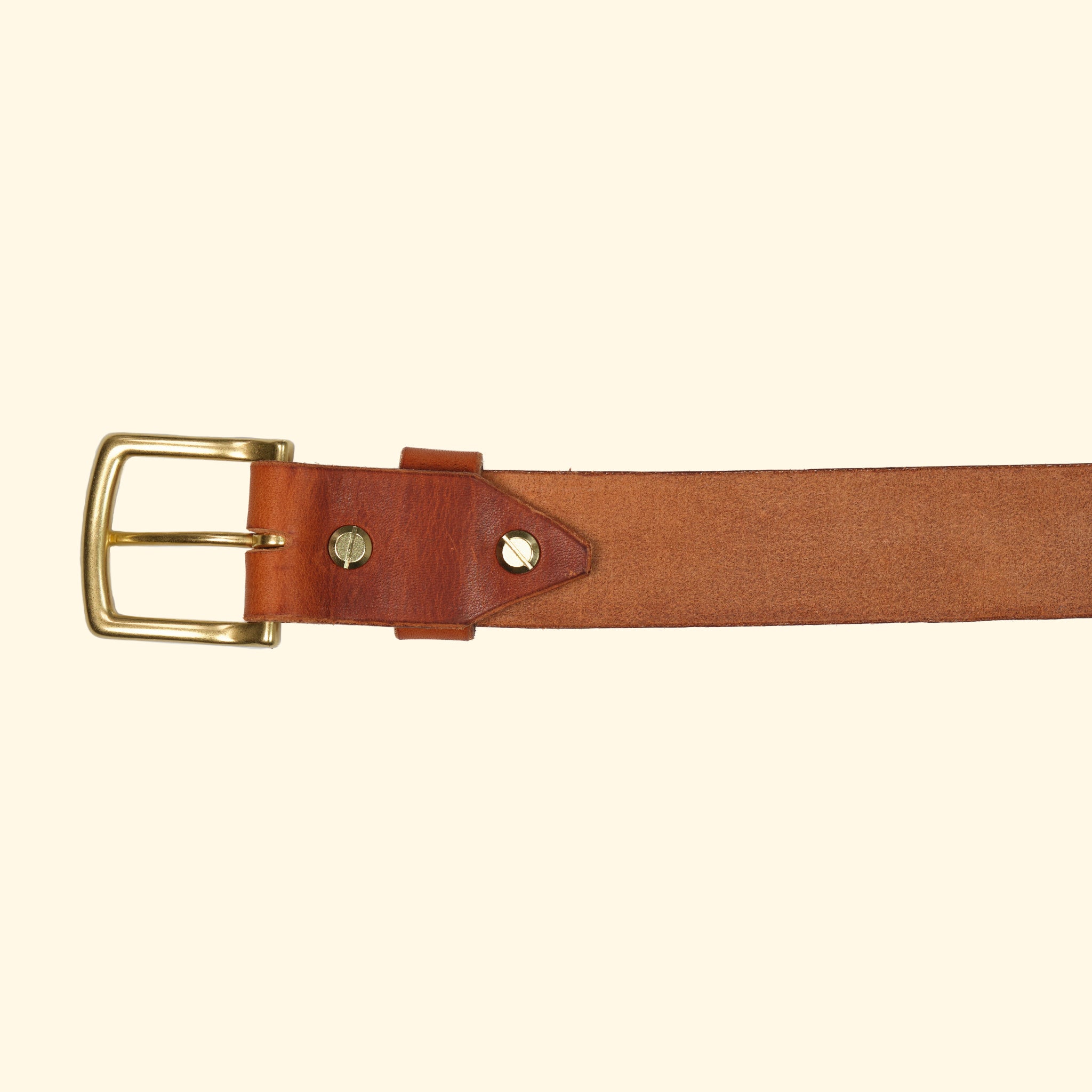 op belt, English Tan, Rückseite