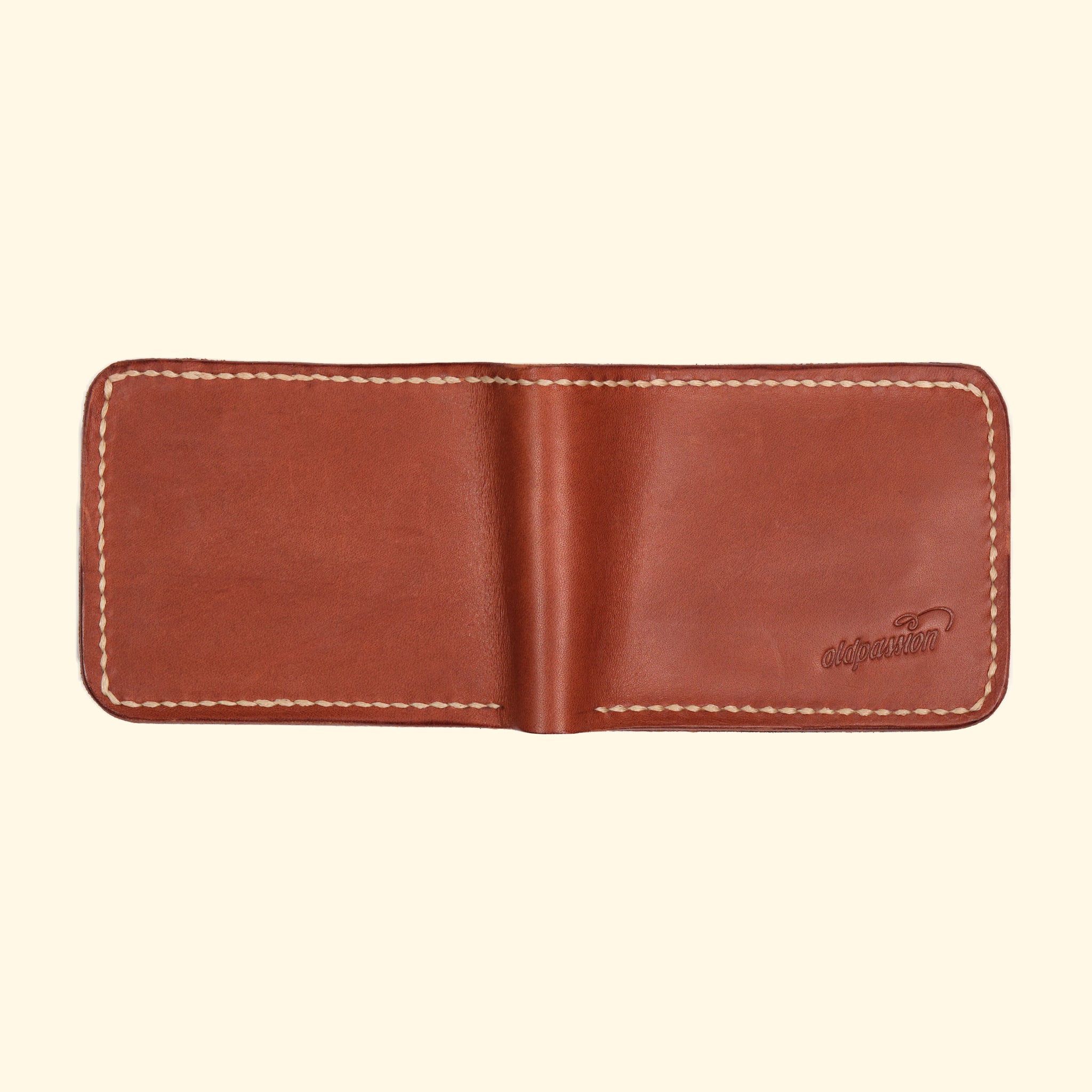 Bifold Wallet, Hellbraun