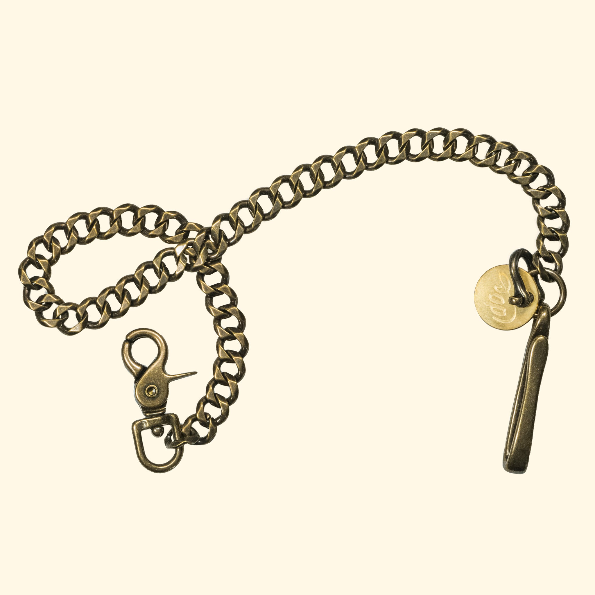 Wallet Chain – massive Portemonnaie-Kette im Antik-Finish – oldpassion