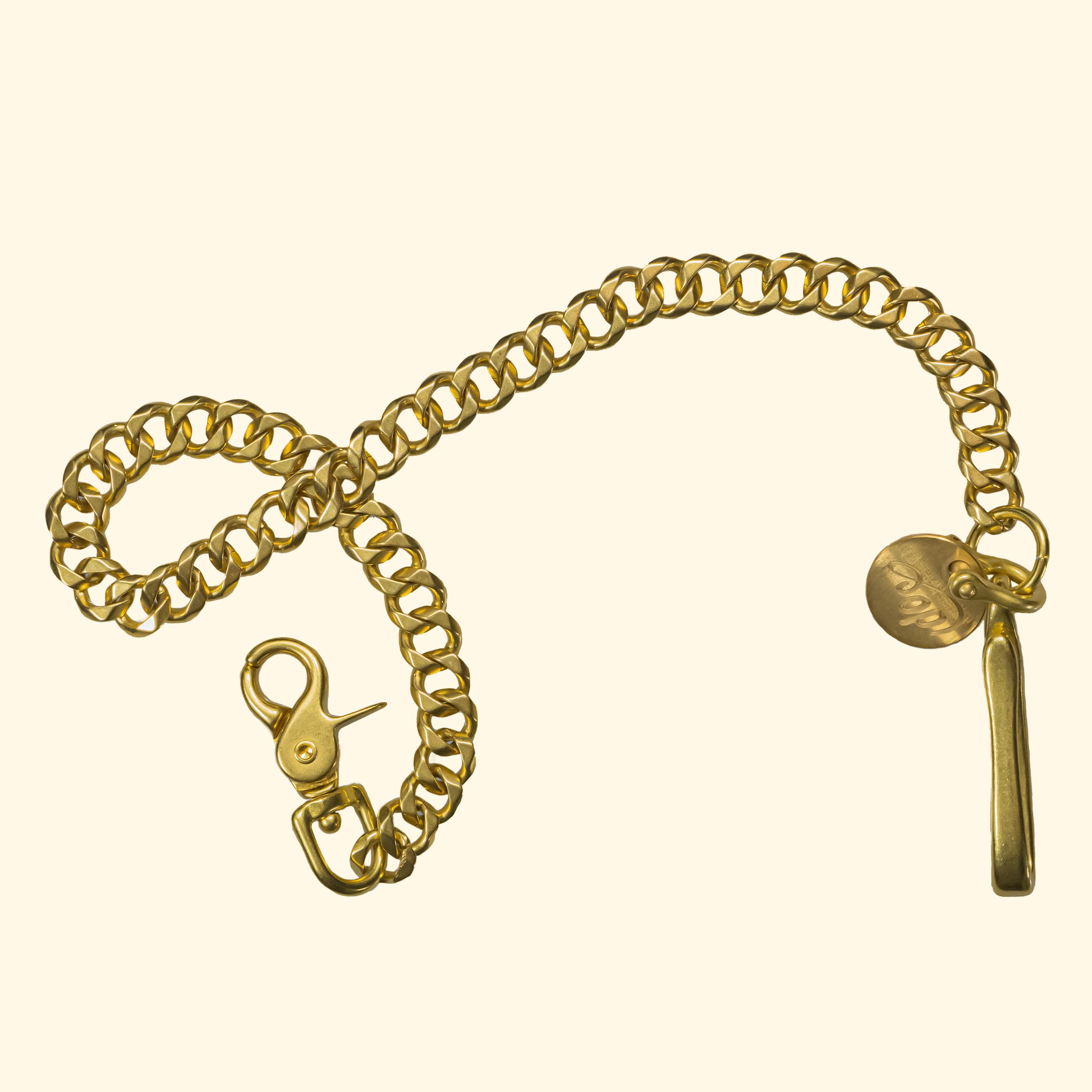 Wallet Chain – massive Portemonnaie-Kette in Gold – oldpassion