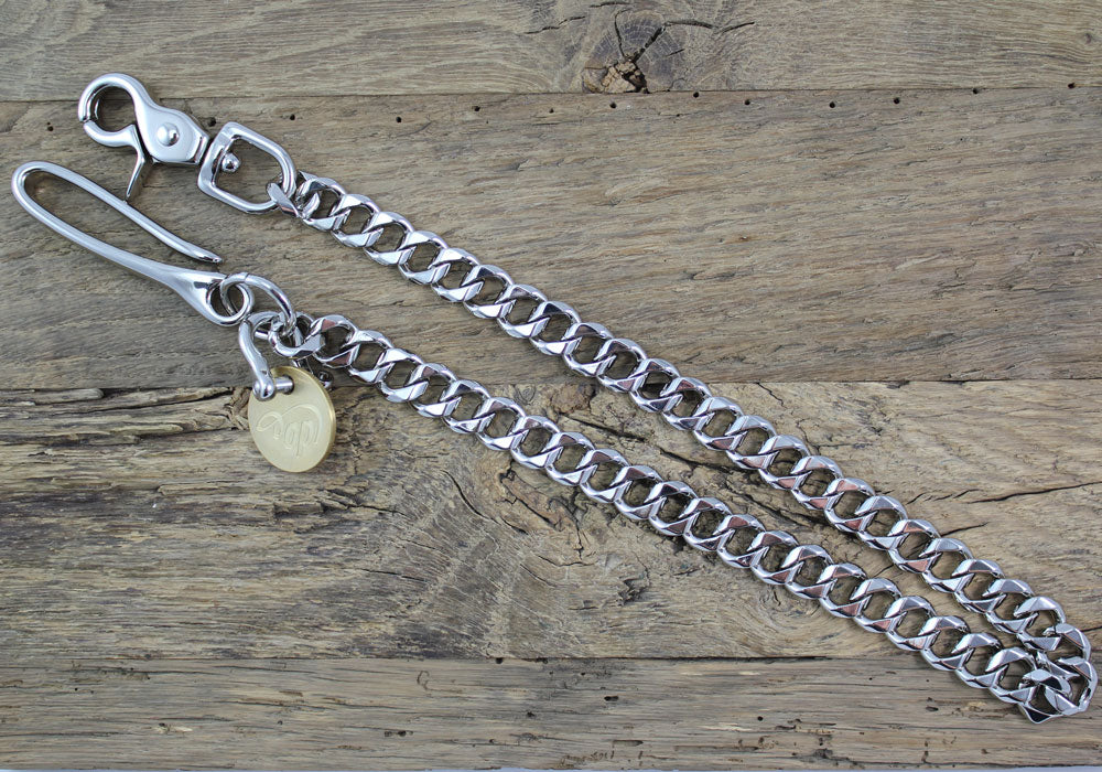 Wallet Chain • Massive Portemonnaie Kette • Silber • Schlüsselkette • oldpassion