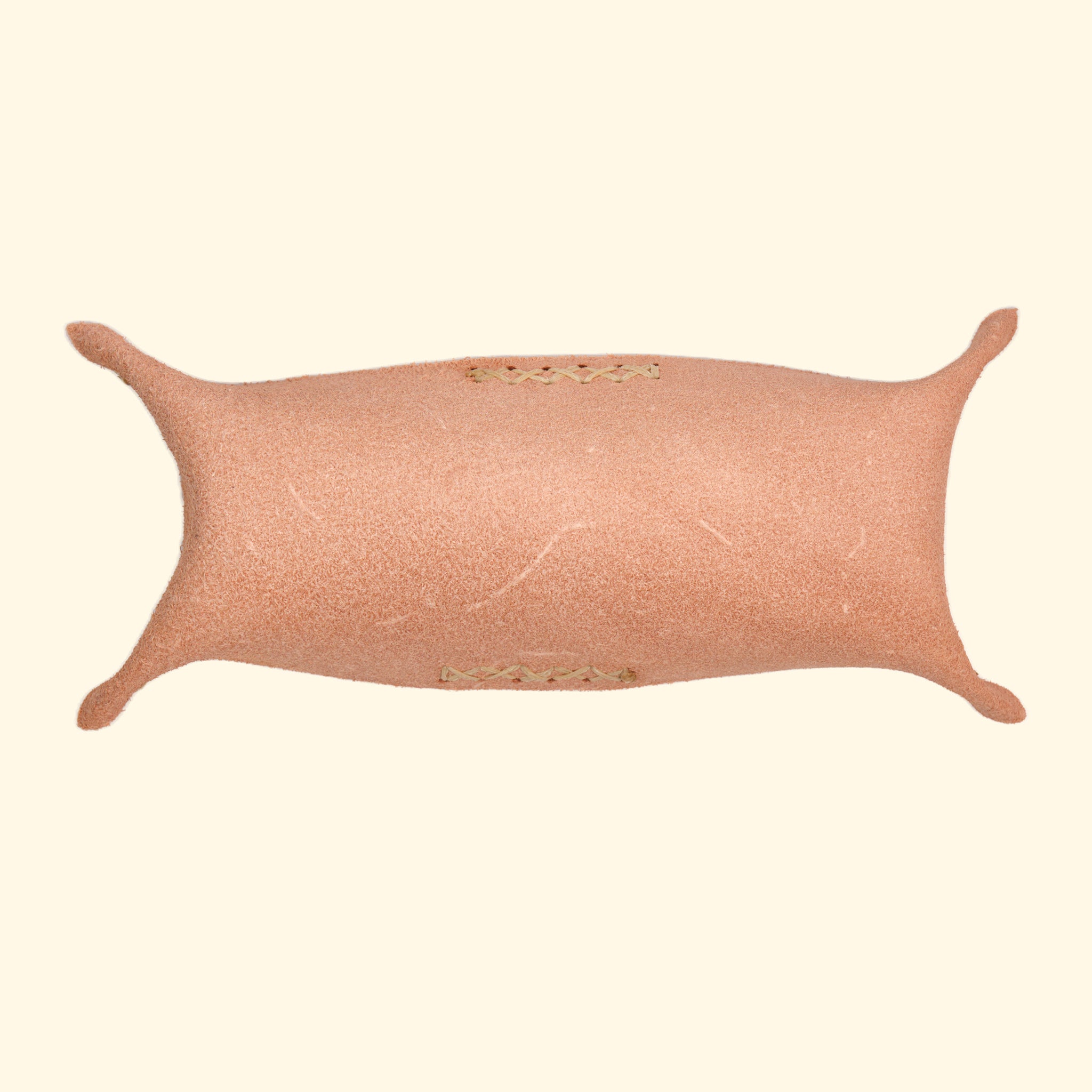 op leather tray, Rückseite