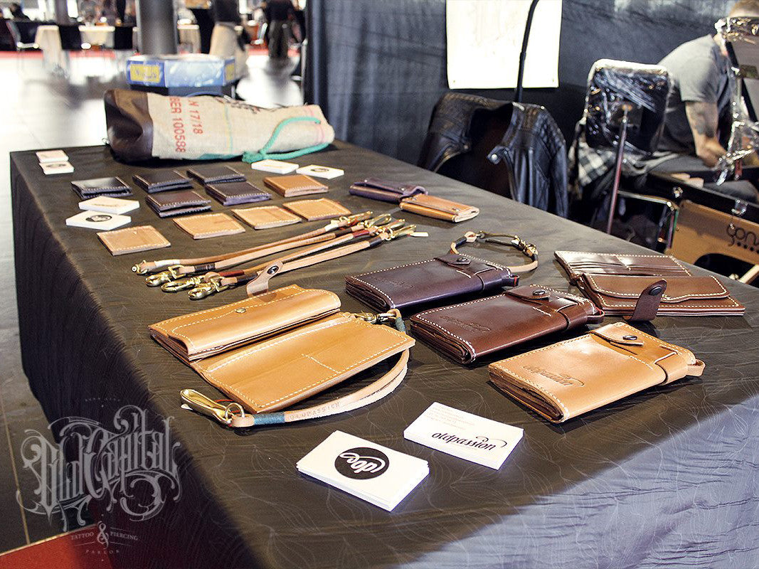 oldpassion Leder Produkte an der Tattoo Convention in Bern