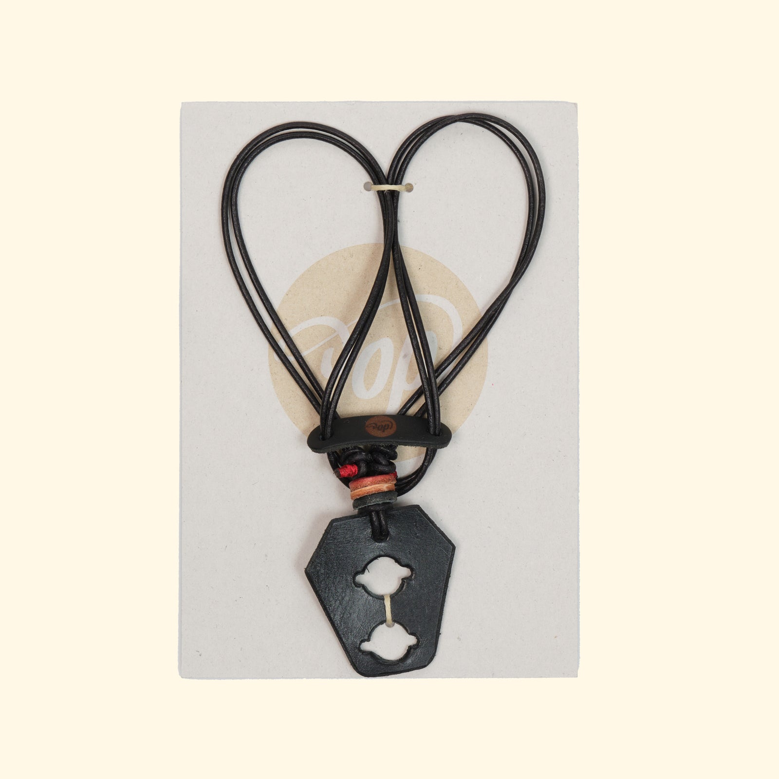 Eyeglasses-Lanyard-Echtleder-Brillenband-Black-logo-oldpassion-from-prison-with-love