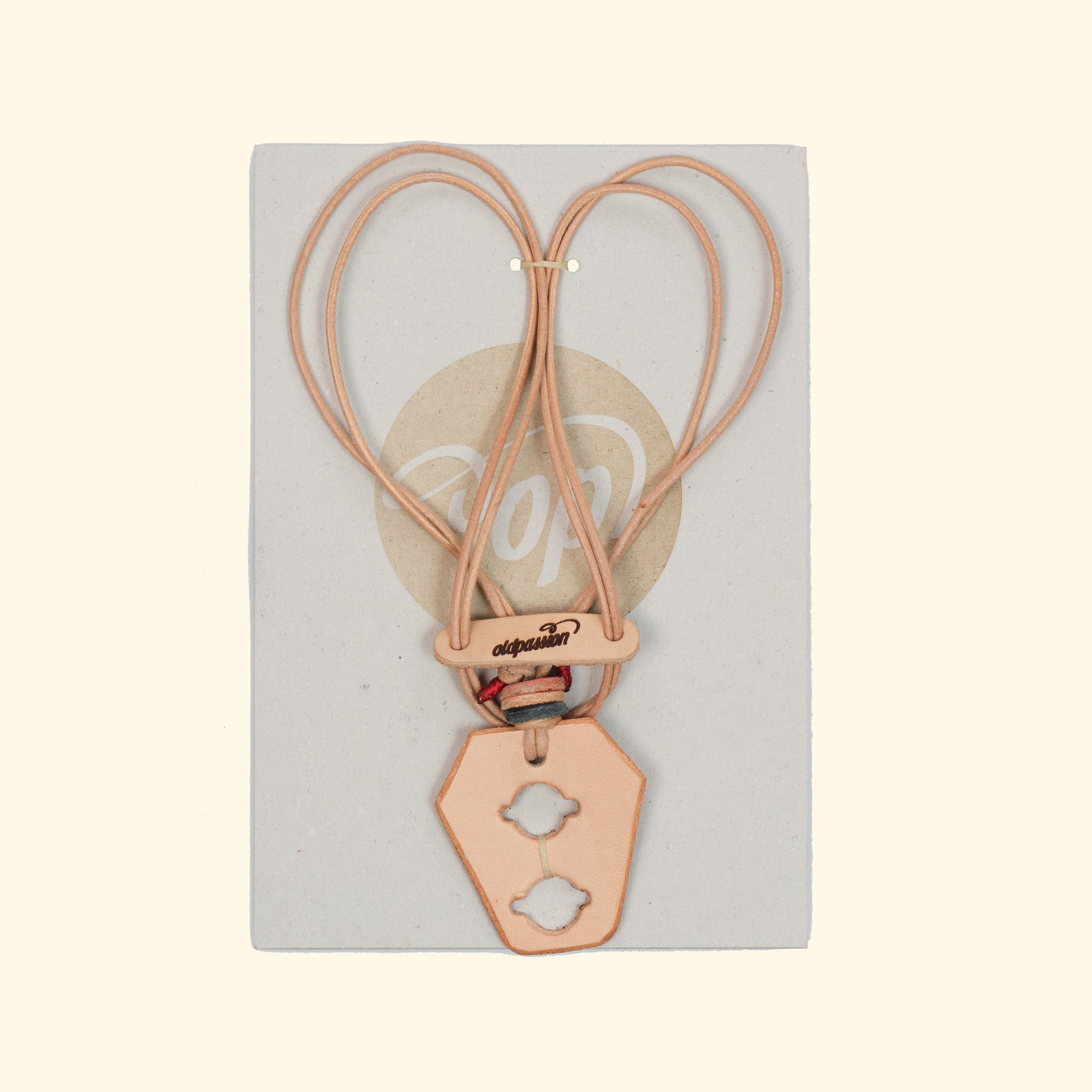 Spec Holder • Echtleder-Brillenkette, handgemacht