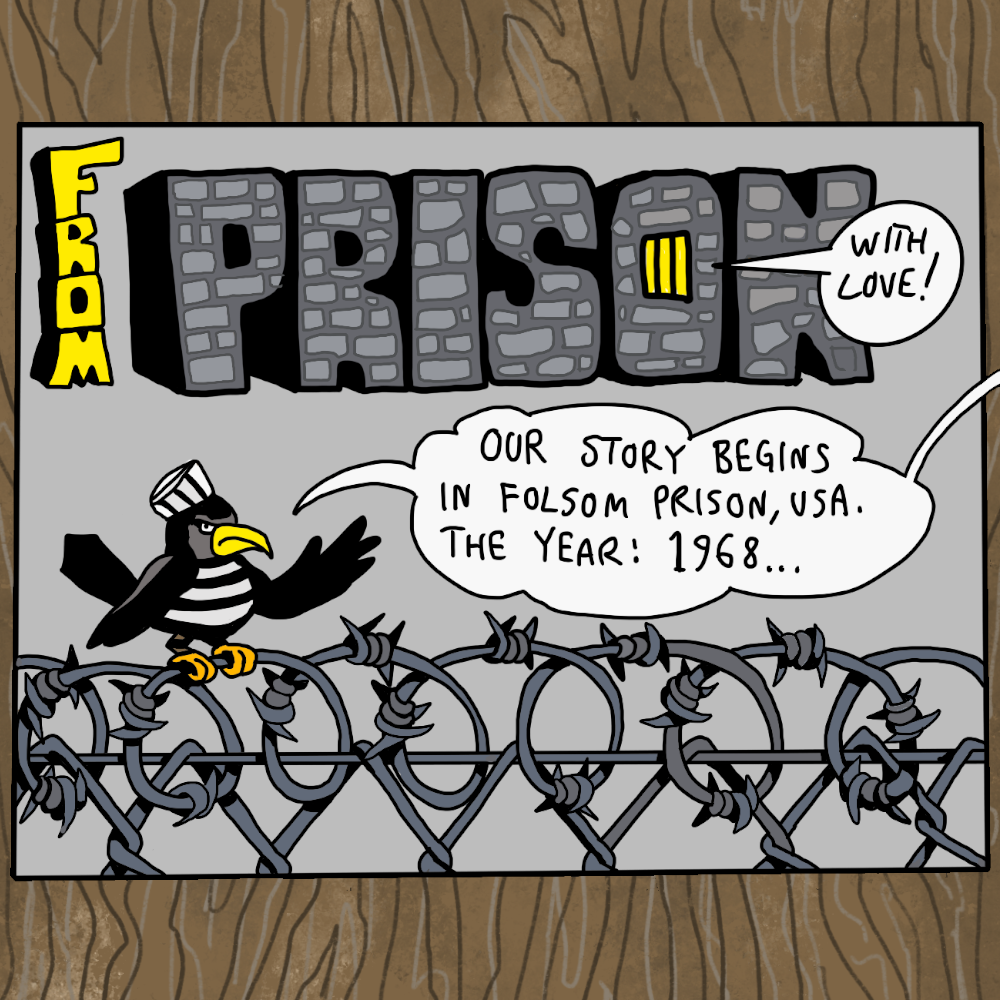 from prison with love! our story begins in folsom prison, USA. The Year: 1968. oldpassion - from prison with love! handcrafted quality goods. leder portemonnaie, lederwaren, accessoires, accessories, ledergürtel, t-shirt, 