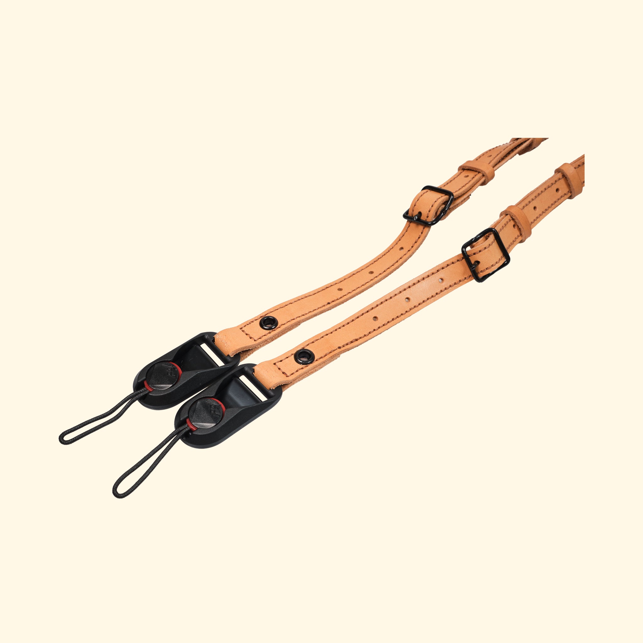 Leder-Kameragurt, nature, Gurtenden mit Peak Design Anchor Links