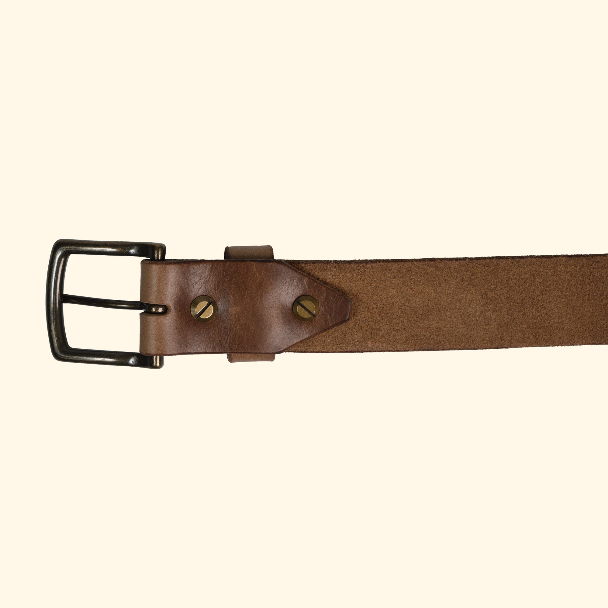 op belt • langlebiger Ledergürtel auf Mass • Horween Chromexcel Natural