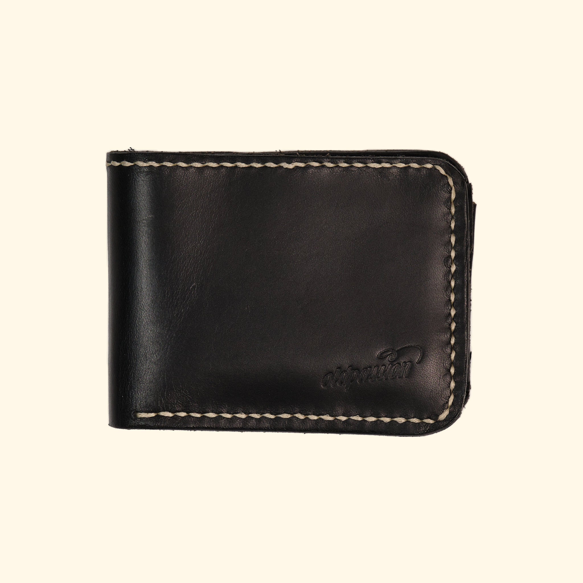 Bifold Coin Wallet, Schwarz