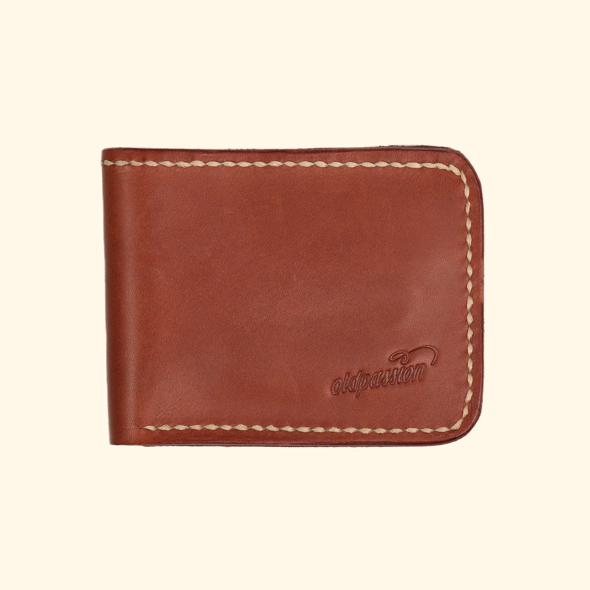 Bifold Wallet, Hellbraun