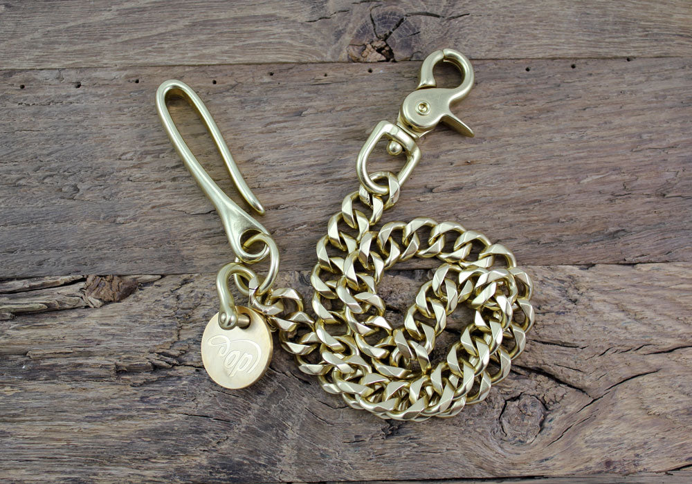 Wallet Chain • Massive Portemonnaie Kette • Gold • Schlüsselkette • oldpassion