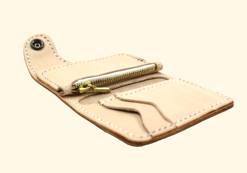 Snap Wallet • nature • robustes Leder Portemonnaie • oldpassion - from prison with love