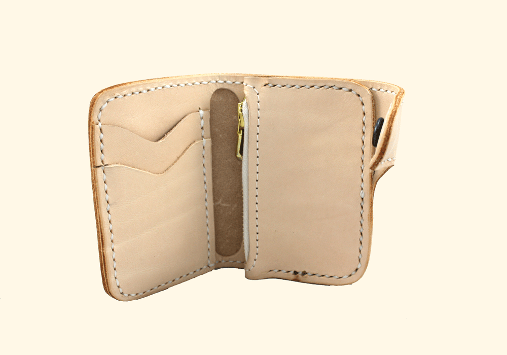 Snap Wallet • nature • robustes Leder Portemonnaie • oldpassion - from prison with love